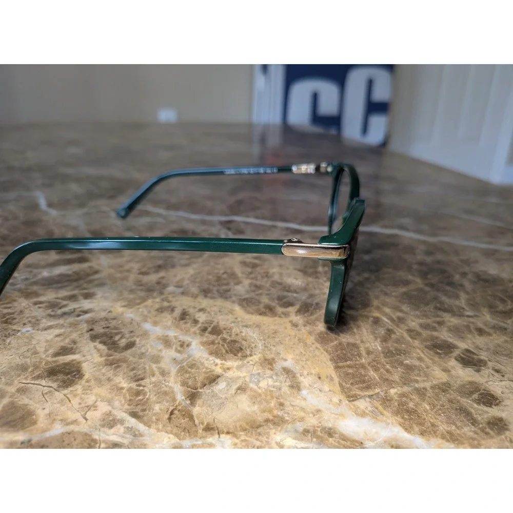 WARBY PARKER EYEWEAR LAUREL M 3708 52-17-135 ITALY GREEN EYEGLASSES I254